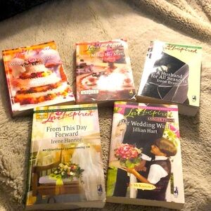🔹4 for $30 Lot of 5 Love Inspired Inspirational Romance Books